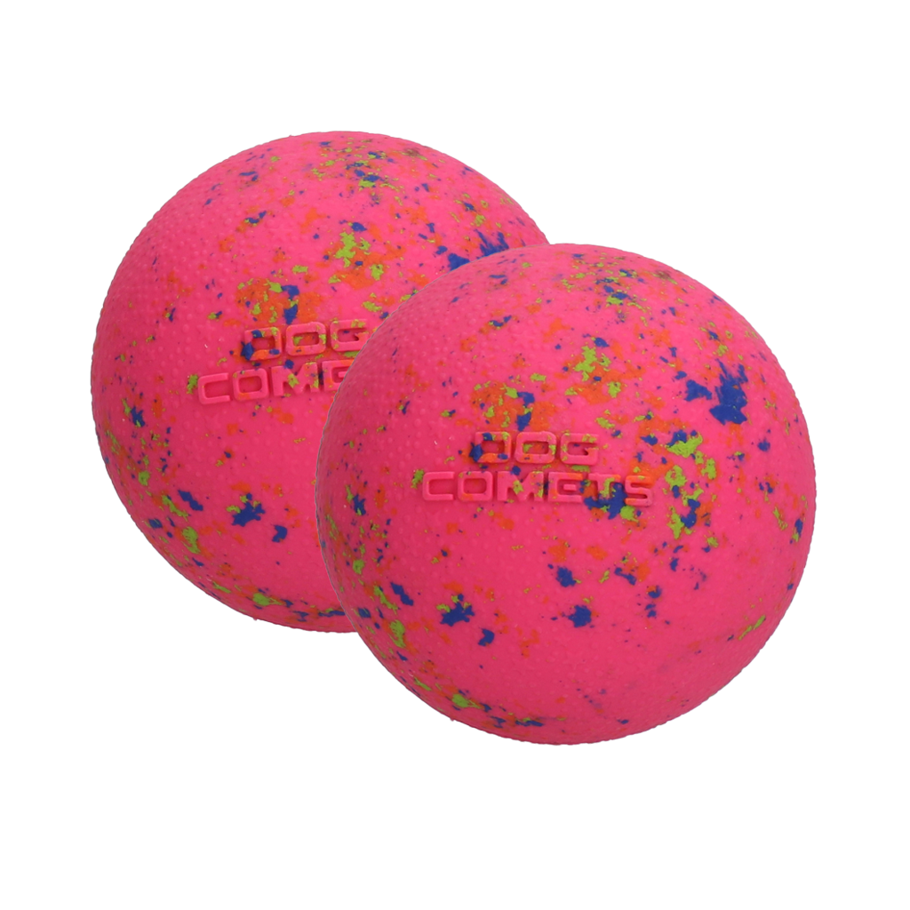 Dog Comets Ball Stardust Roze M