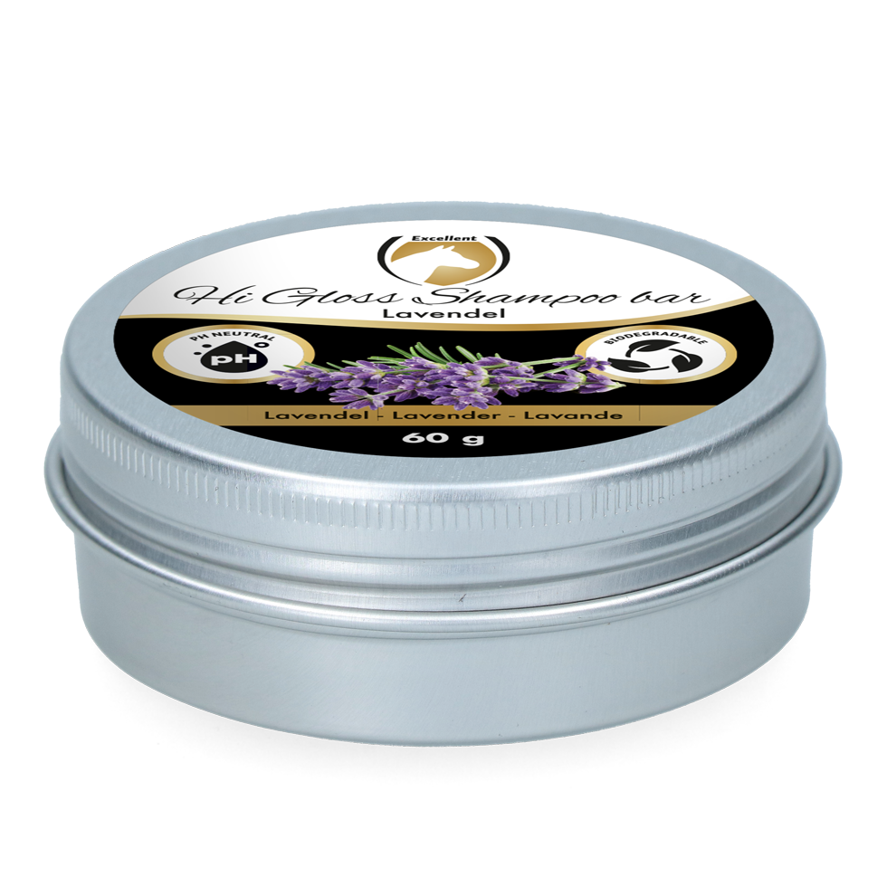 Excellent Horse Hi Gloss Shampoo Bar Lavendel 60 g