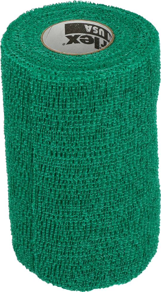 Bandage Equine Powerflex groen 10cm