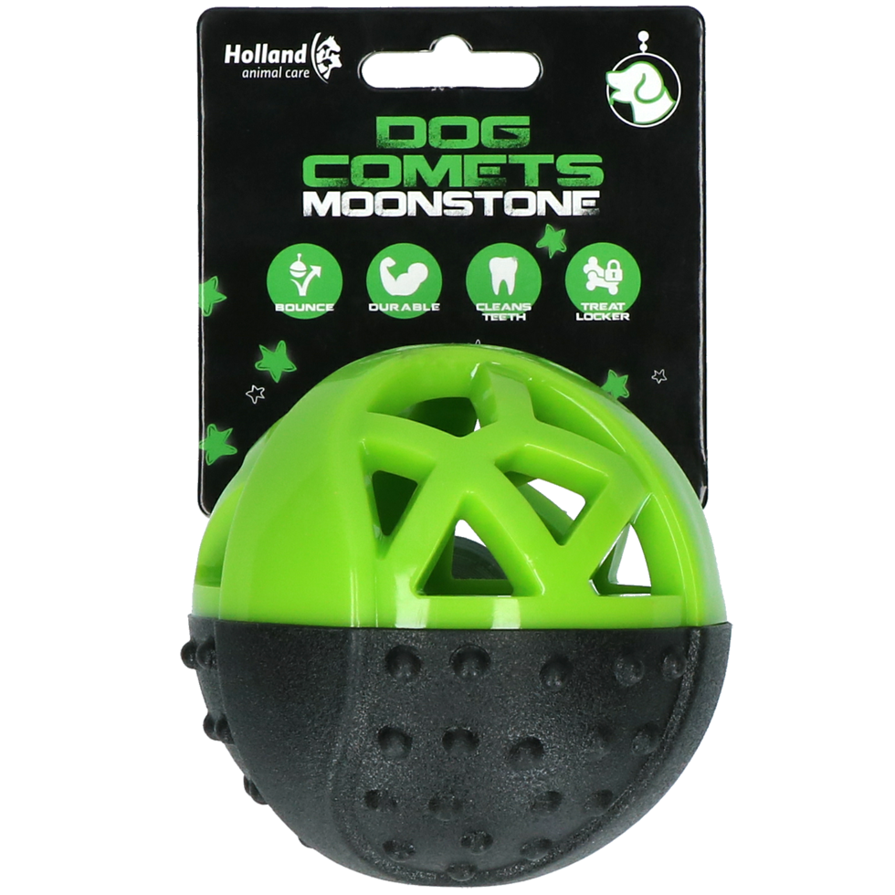 Dog Comets Moonstone Traktatiebal rond groen