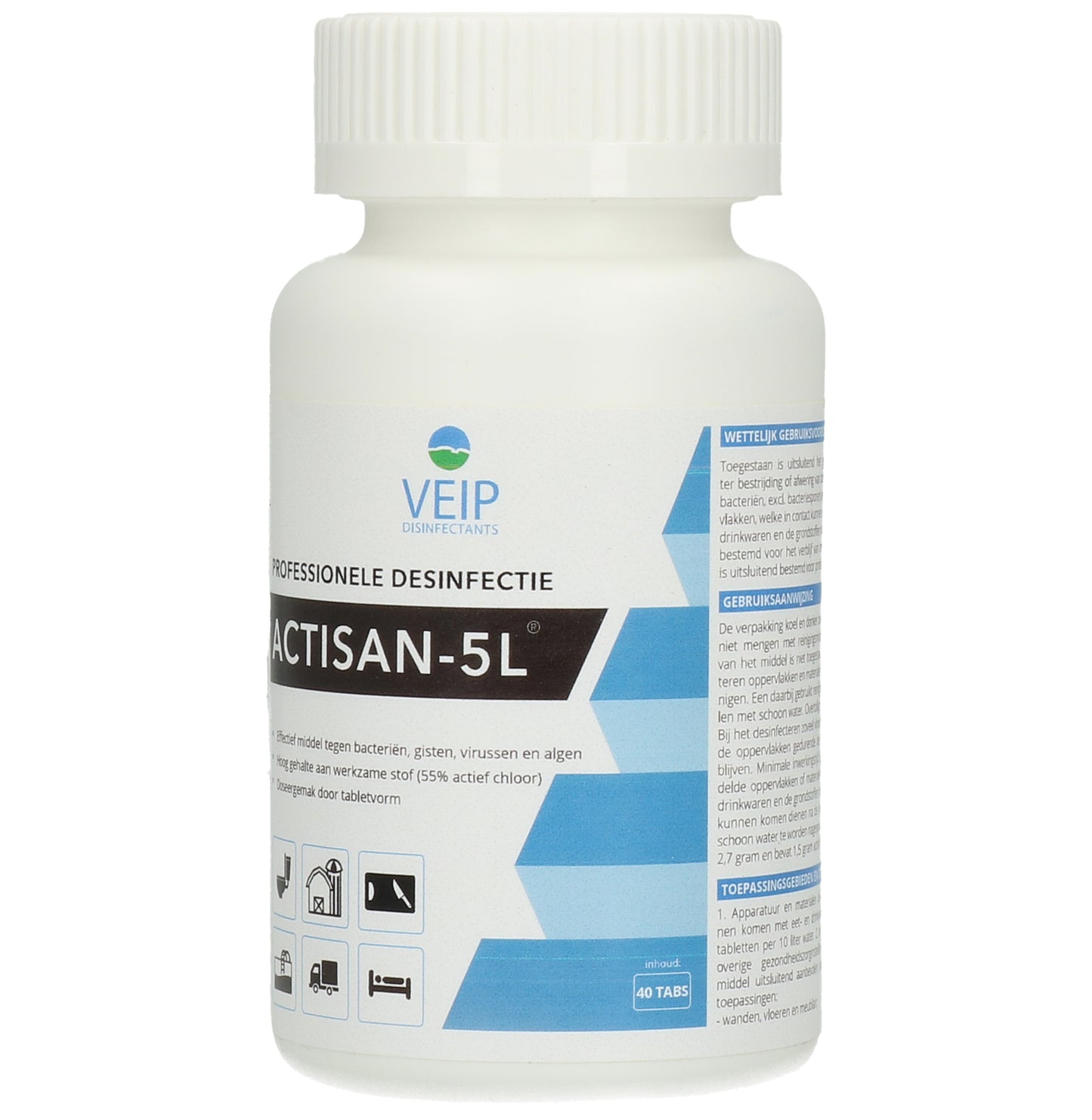 Chloortabletten Actisan 5 l (40 st)