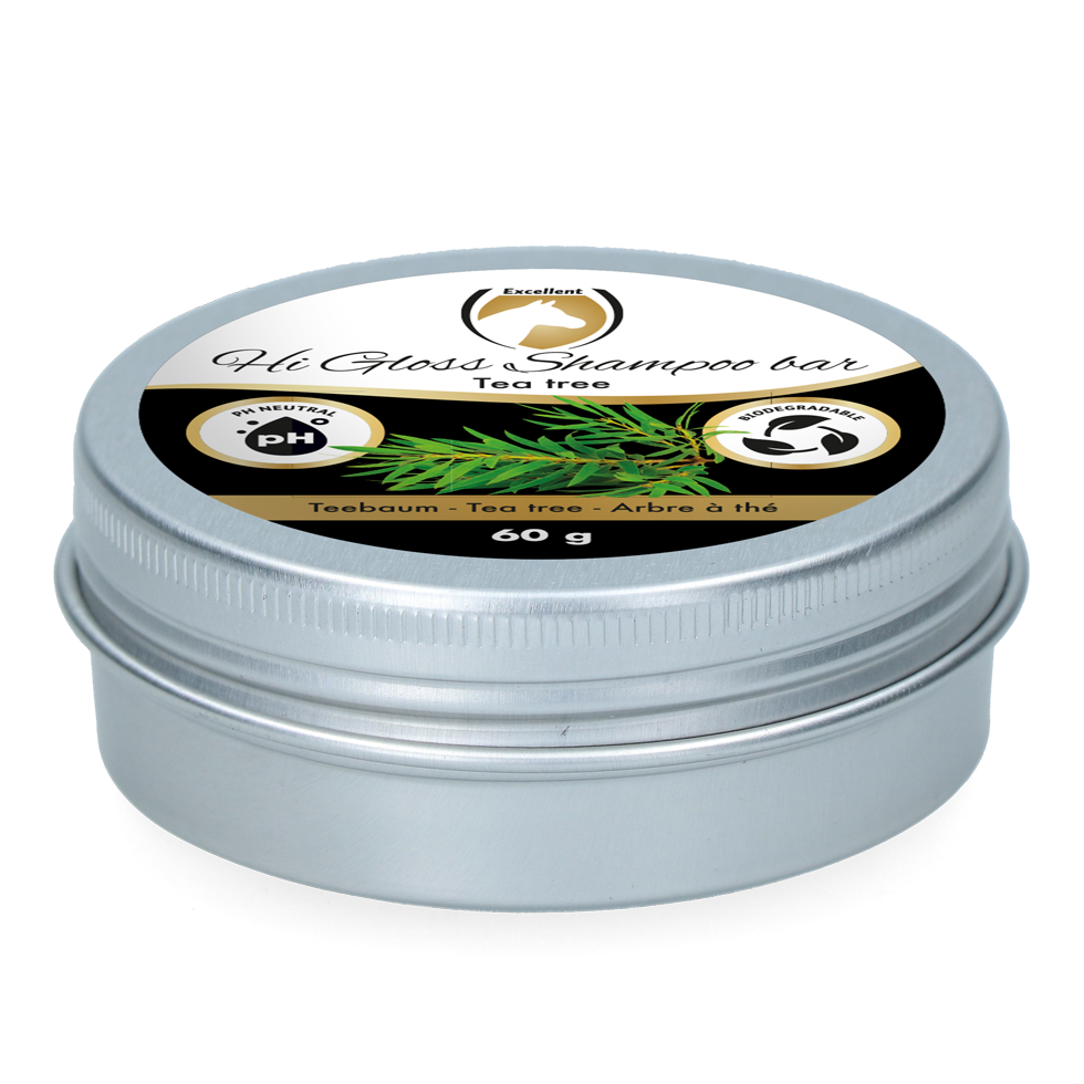 Excellent Horse Hi Gloss Shampoo Bar Tea Tree 60 g