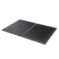 Borstelmat voor Paard, Kalf, Geit Zwart (L60xB40cm)