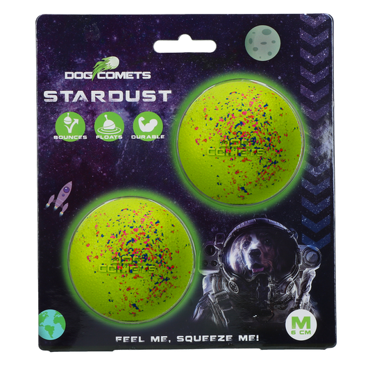Dog Comets Ball Stardust Groen M