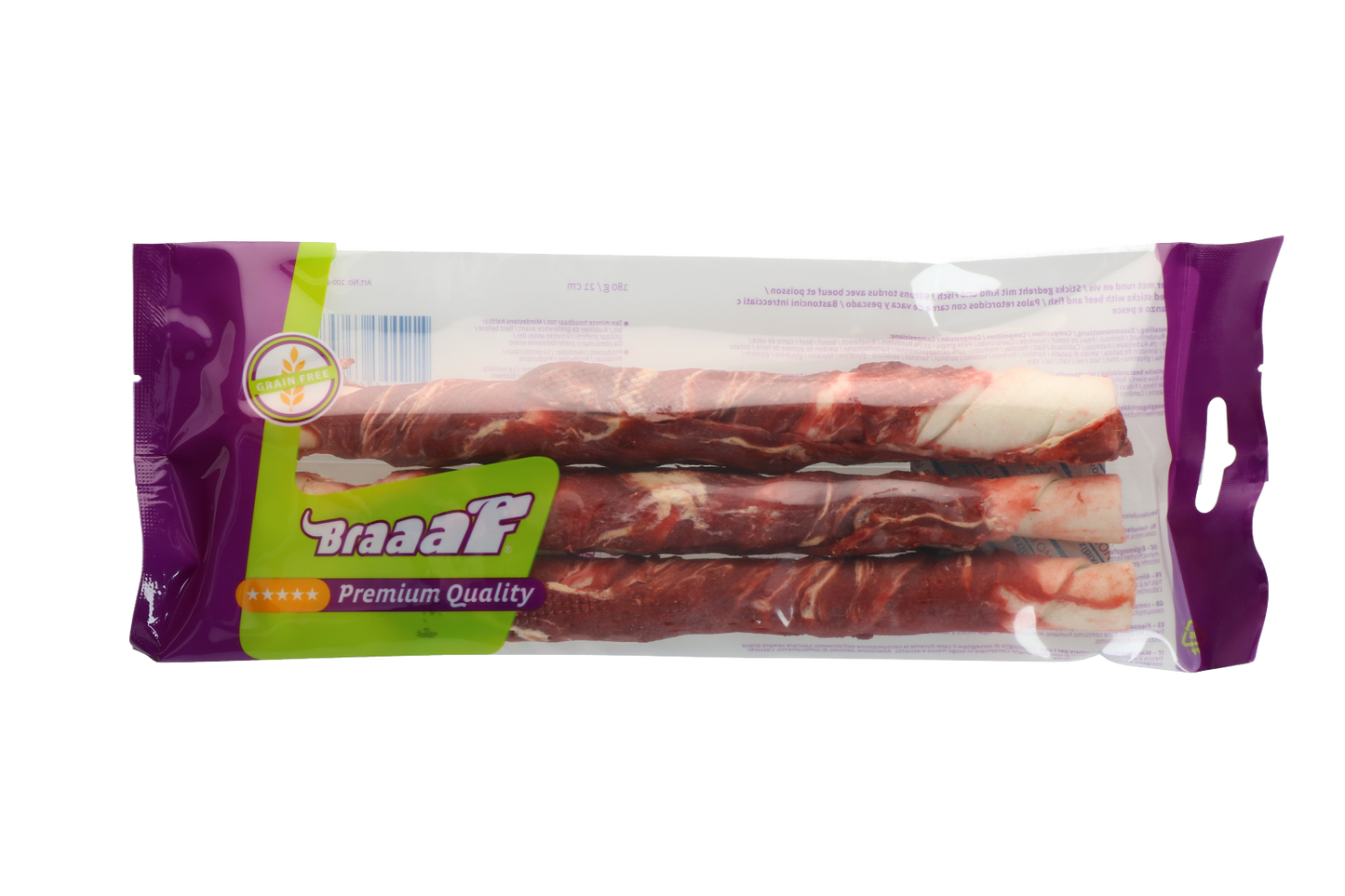 Braaaf Twister 21 cm beef and fish