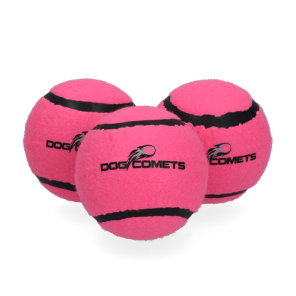 Dog comets Starlight Tennisbal M Roze 3st