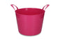 Emmer V-Trug Flexi Roze 14 l