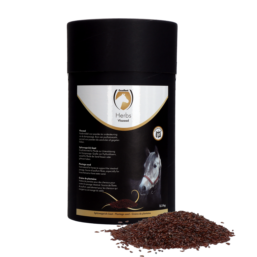 Excellent Herbs Vlozaad (Psylliumzaad) 2,5kg
