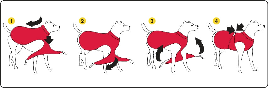 Dog Armor knockdown Coat XS 35cm ruglengte (Insect shield)