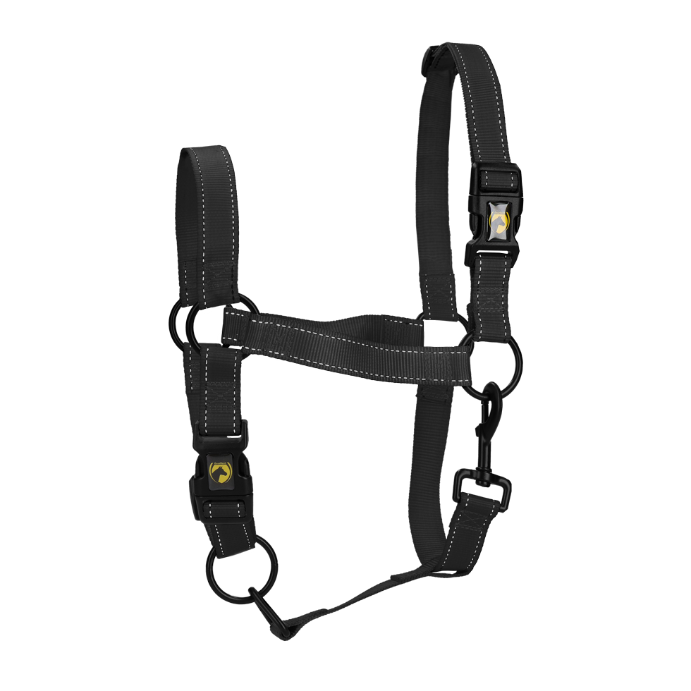 Excellent Horse Premium Halster XL Full Zwart