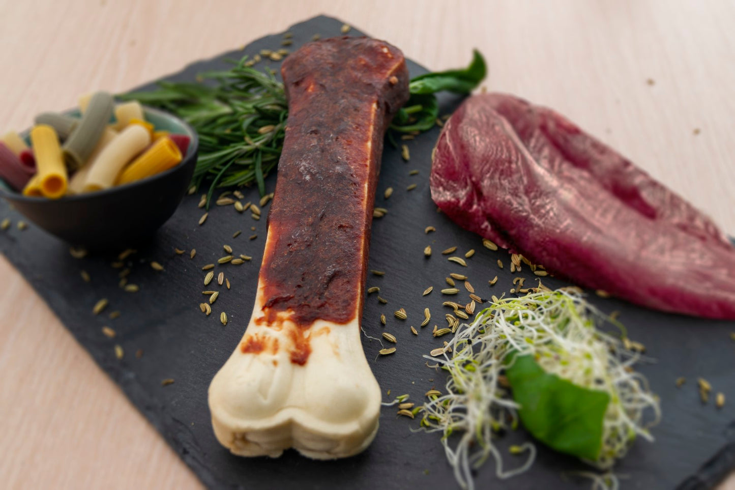 Braaaf Pressed Duck Bones 20 cm (1 pcs)