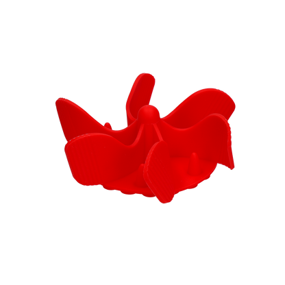 Eat Slow Live Longer Gobble Stopper M Red