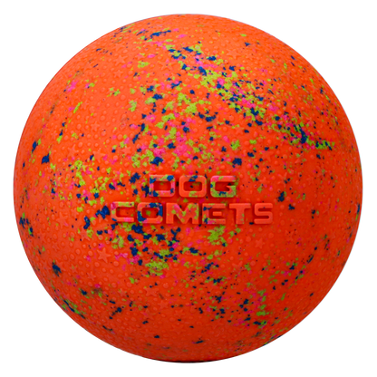 Dog Comets Ball Stardust Oranje S