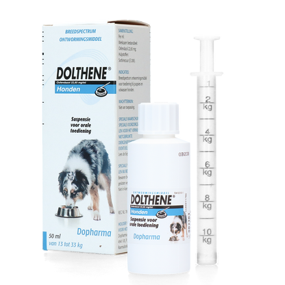 Dolthene breedwerkende ontworming hond