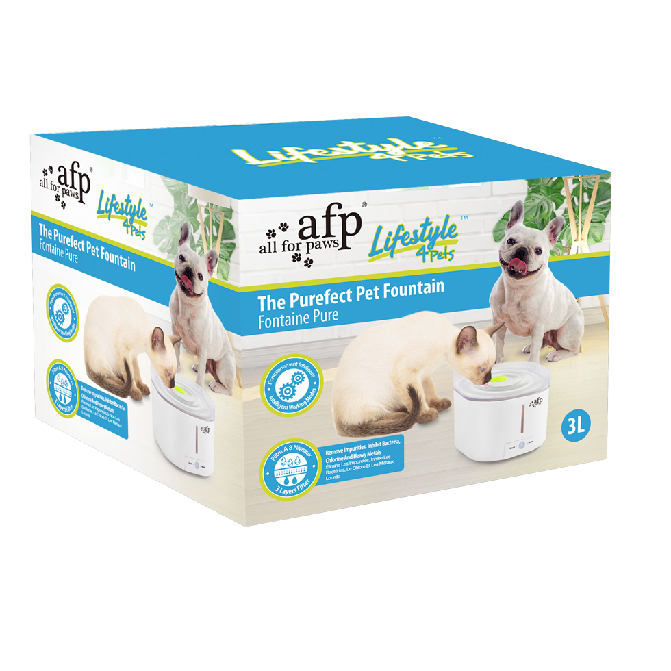 AFP Lifestyle 4 Pet-The Purefect Pet Fountain - 3 Liters