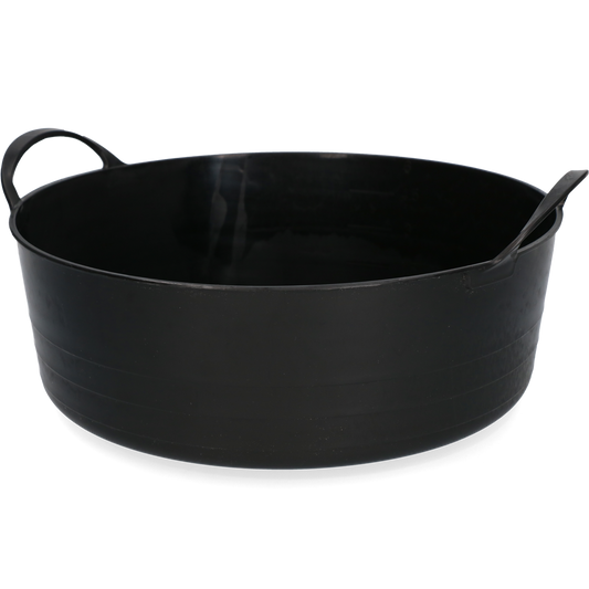 Emmer V-Trug Flexi Zwart 6 L