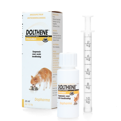 Dolthene breedwerkende ontworming hond