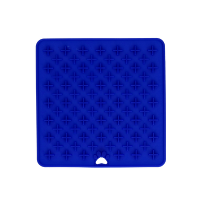 Eat Slow Live Longer Lick Mat Cross Rood