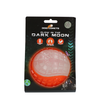 Dog Comets Glow in the Dark Moon Green S