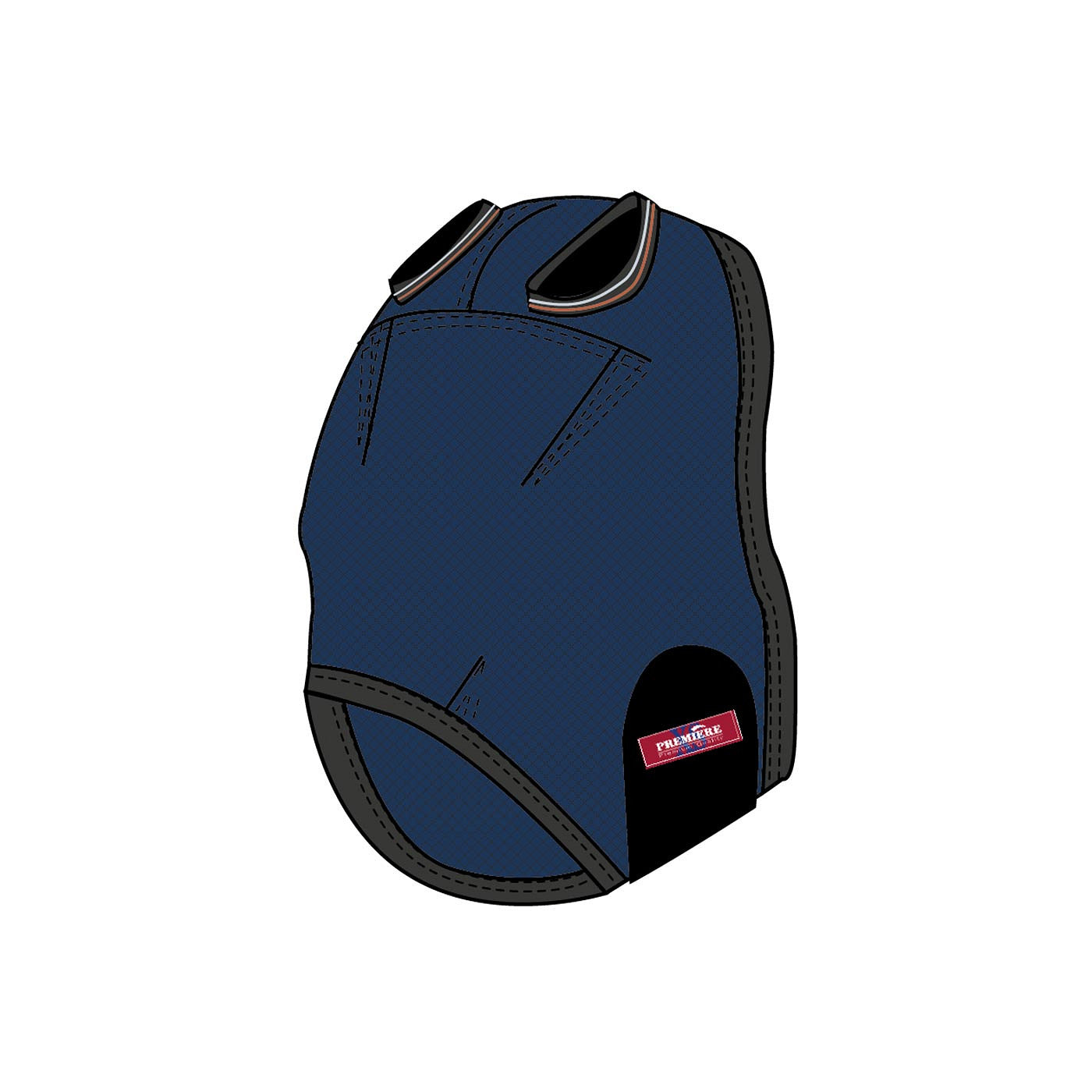 Premiere XS vliegenmasker zonder oren