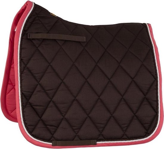 BR Zadeldek Event Dressuur Java bruin/roze Full