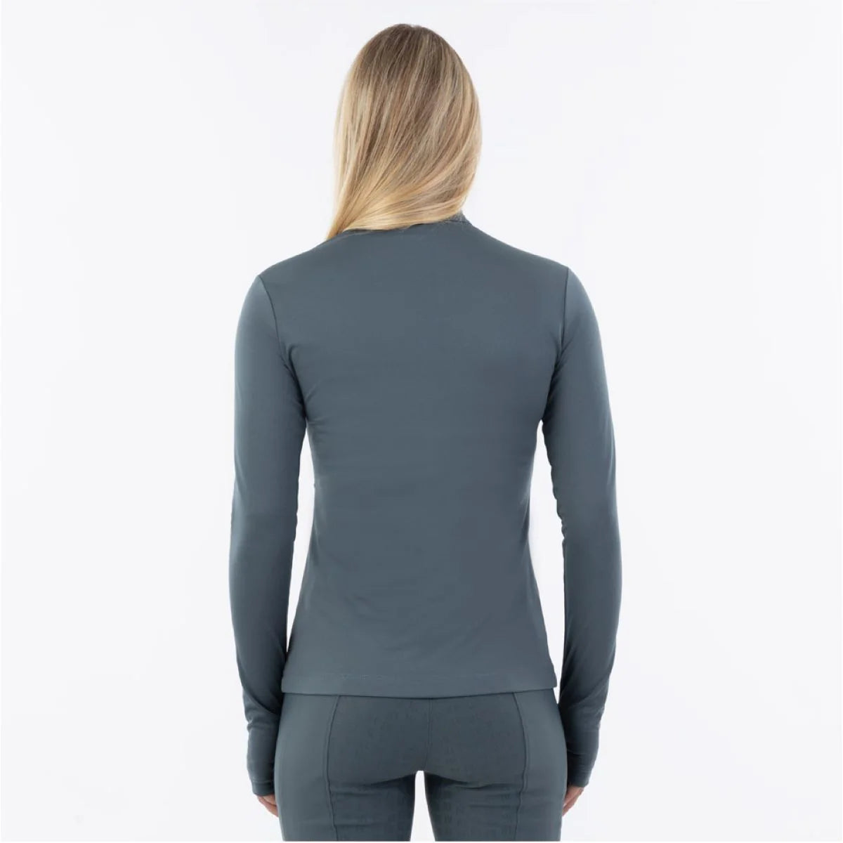 BR zip-up pullover Dewie dames dark slate