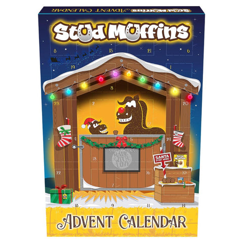 Stud Muffins mini muffins adventskalender 24x12gr